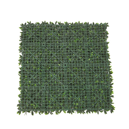 100x100cm Artificial Greenery Panel Foliage Hedge