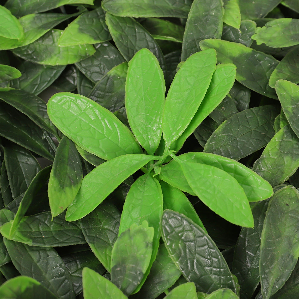 100x100cm Artificial Greenery Panel Foliage Hedge