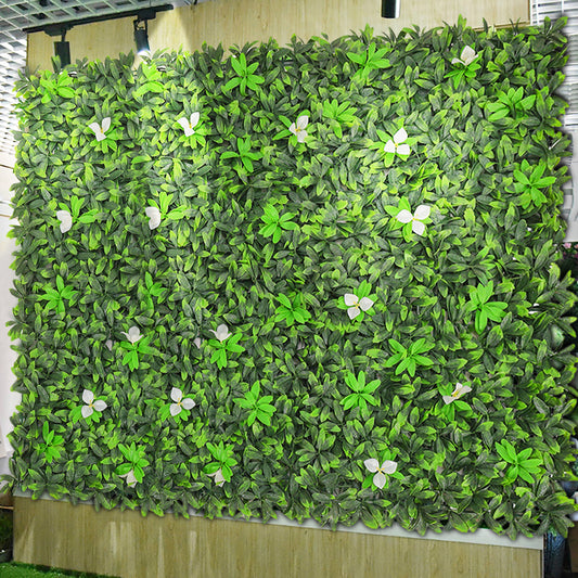 100x100cm Artificial Greenery Panel Foliage Hedge