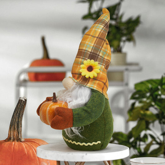 Handmade Autumn Harvest Gnome Decoration