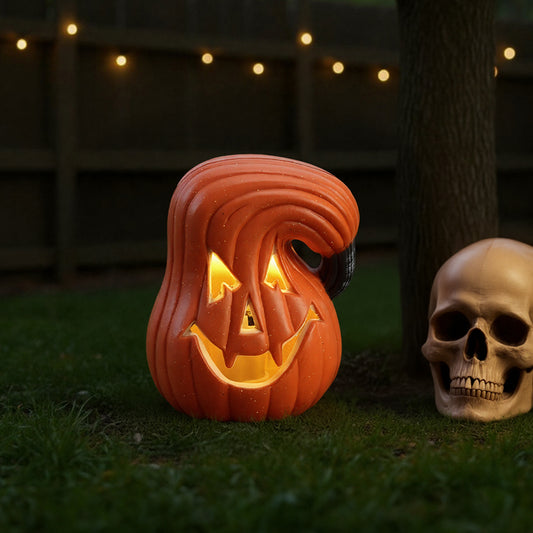 LED Halloween Pumpkin Lamp Battery Powered Night Light