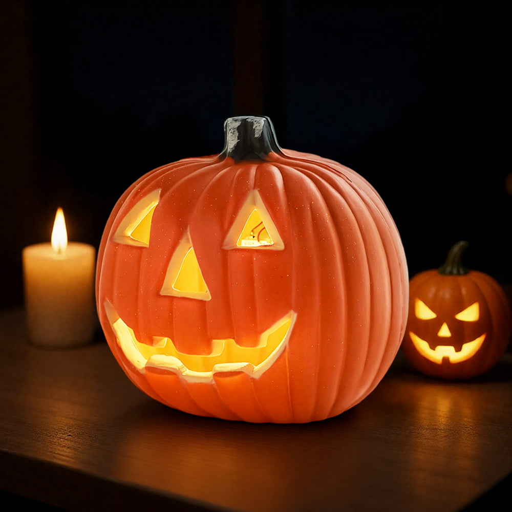 Halloween LED Pumpkin Lantern Battery Operated