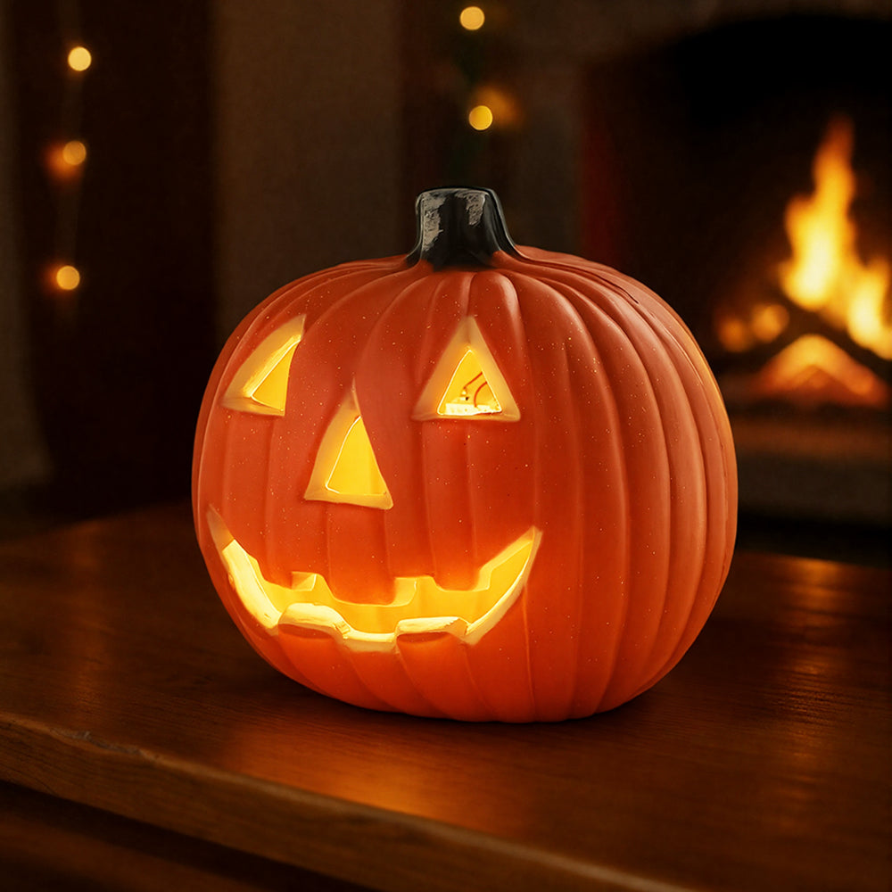 Halloween LED Pumpkin Lantern Battery Operated