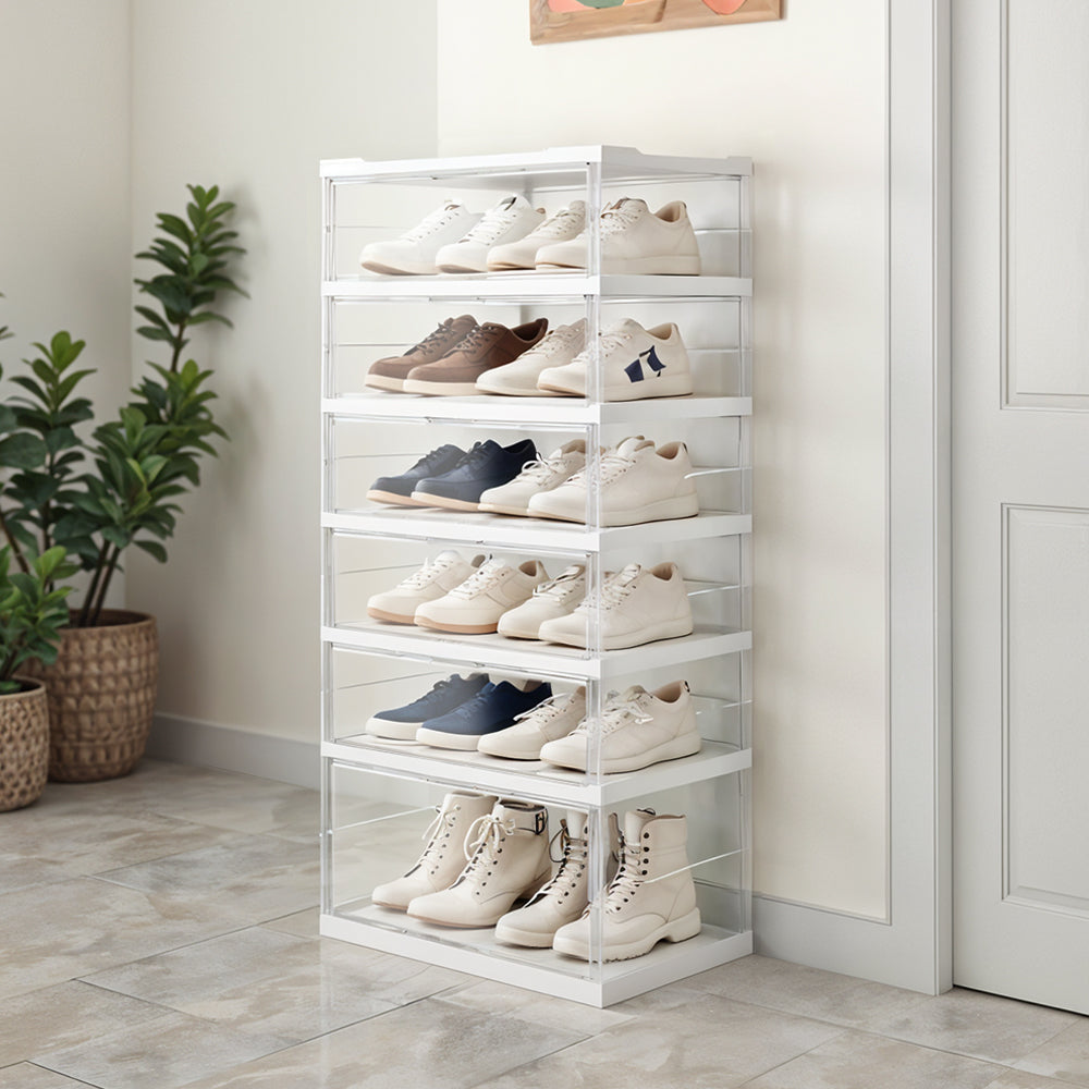 Foldable Storage Box with Magnetic Doors