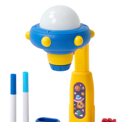 32 Patterns UFO-Themed Desktop Drawing Projector Kit for Kids