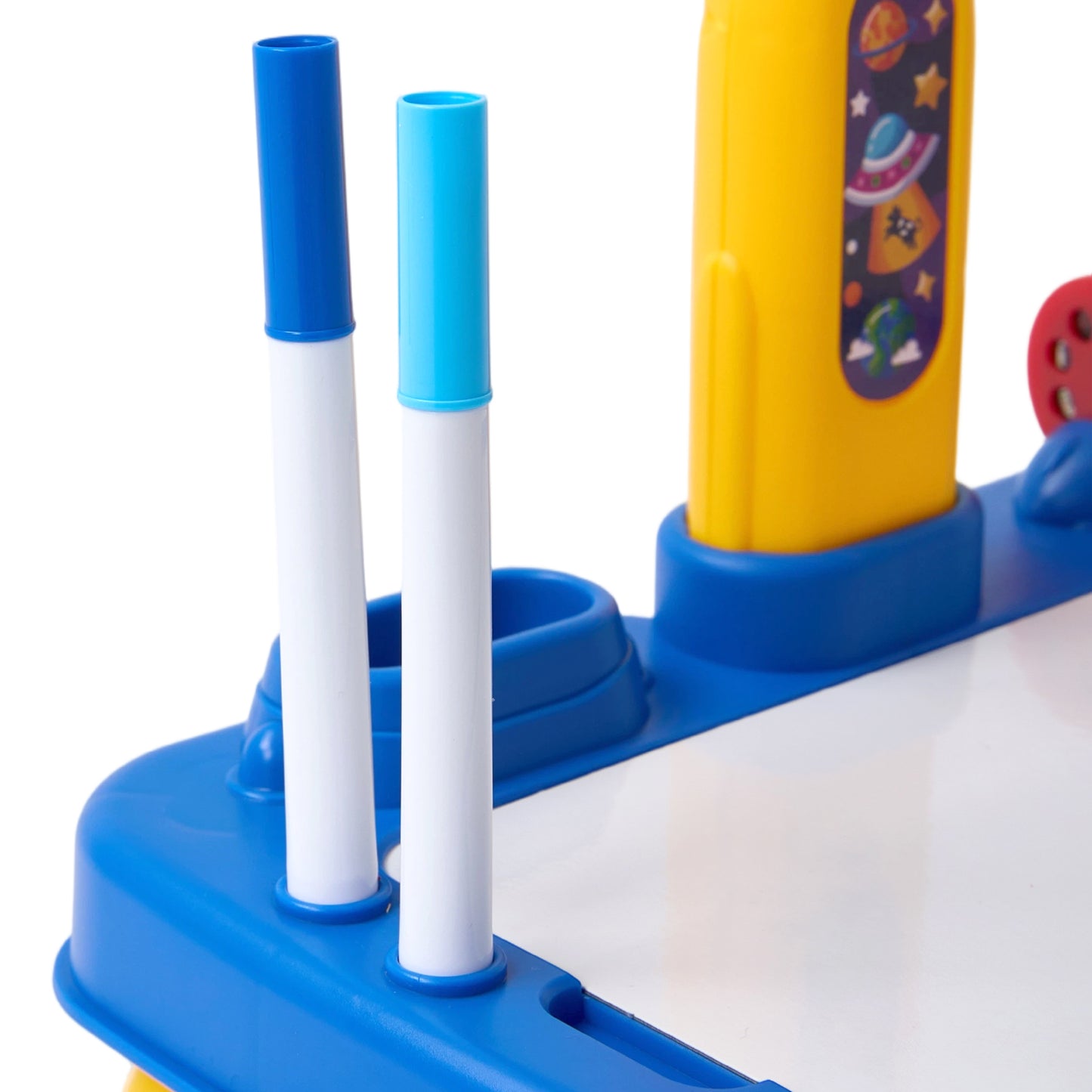 32 Patterns UFO-Themed Drawing Projector Table Set for Kids