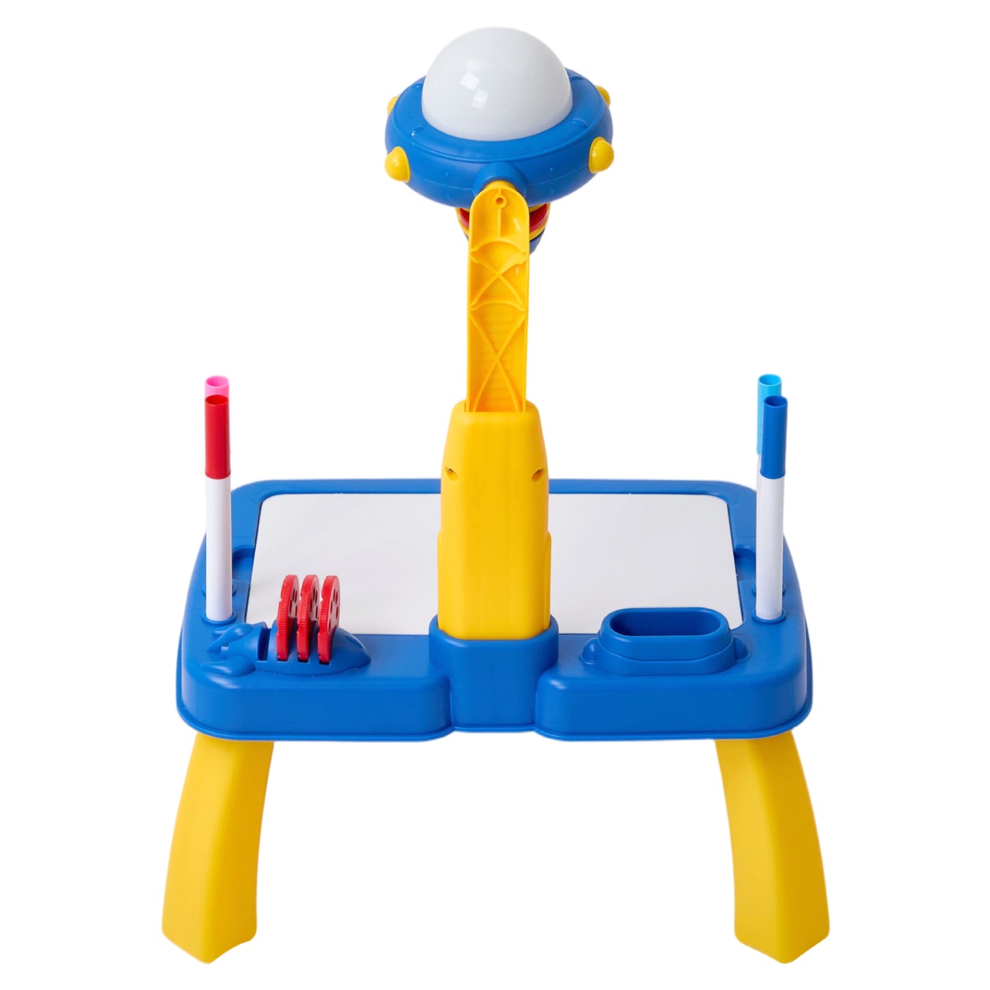 32 Patterns UFO-Themed Drawing Projector Table Set for Kids