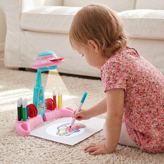 UFO-Themed Drawing Projector for Kids
