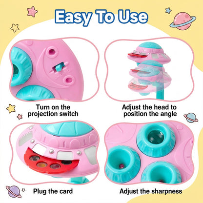 UFO-Themed Drawing Projector for Kids