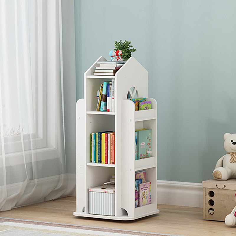 House Frame Rotating Bookshelf