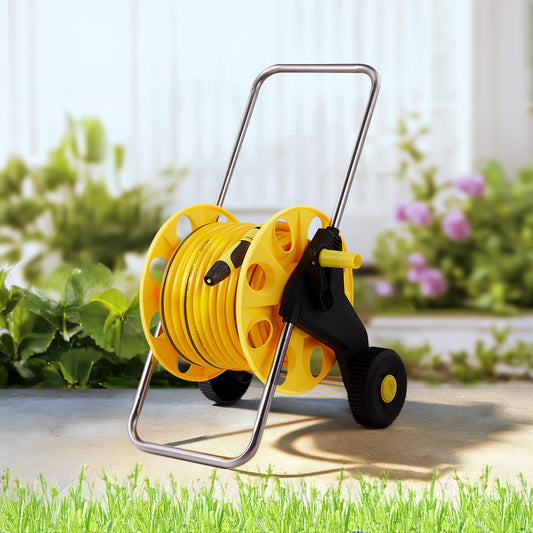 40m Wheeled Hose Reel Cart