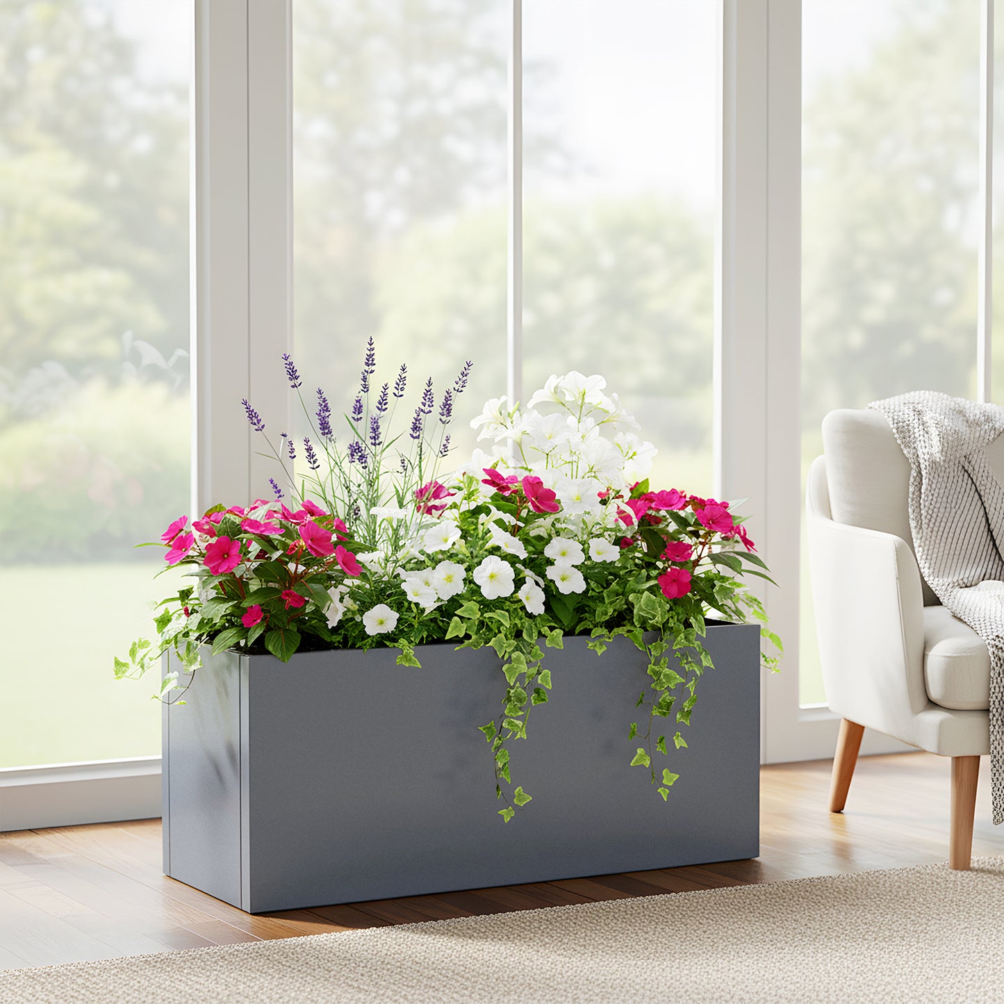 70cm Decorative Metal Garden Planter