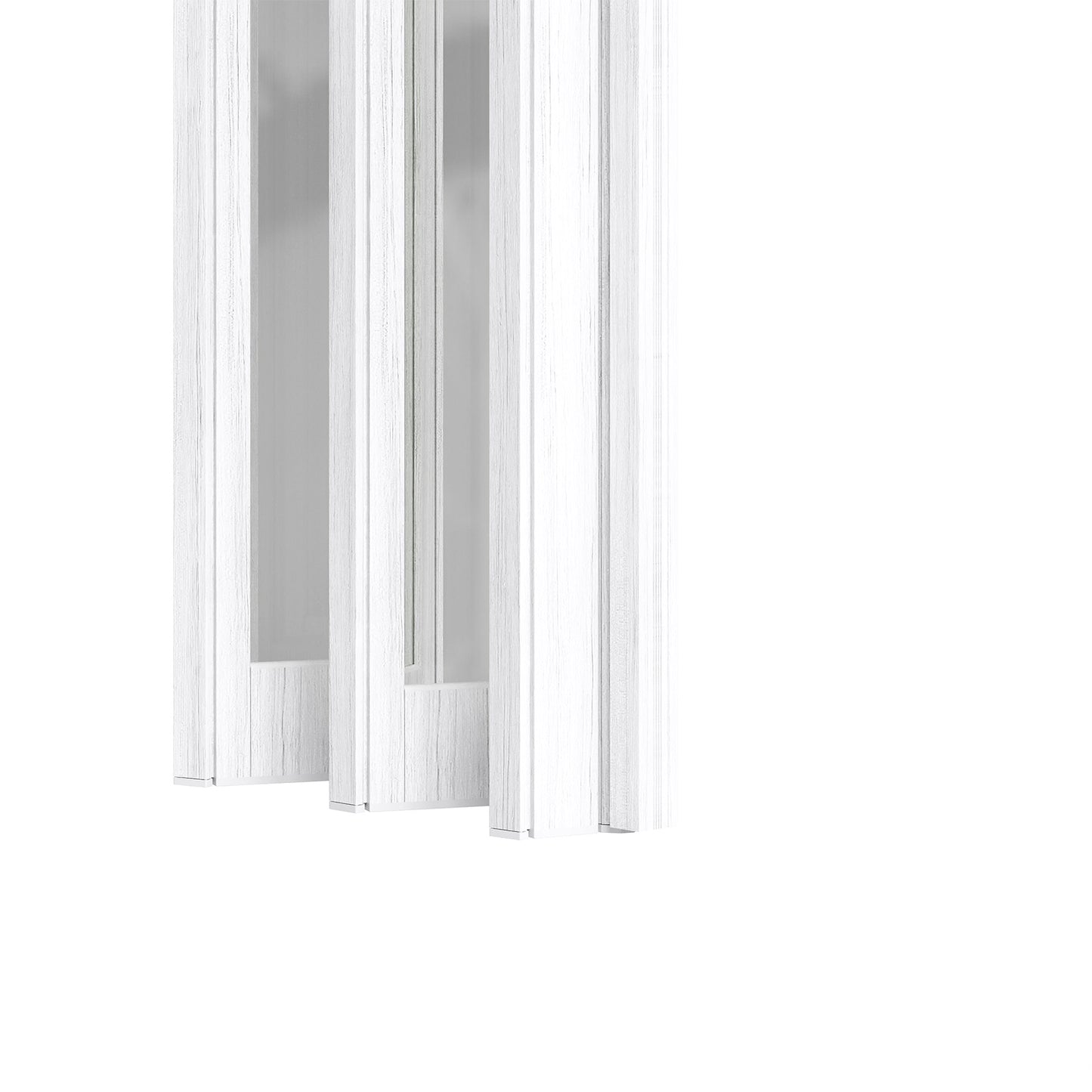Transparent Windows PVC Folding Door
