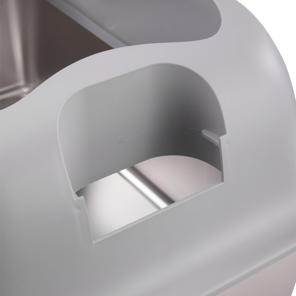 Large Stainless Steel Cat Litter Box