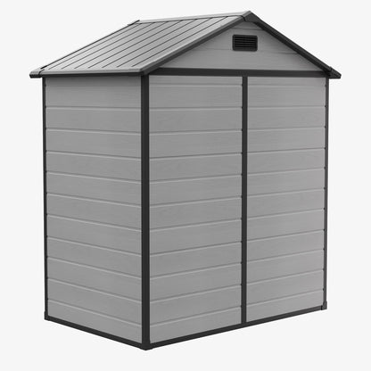 6 x 4 FT Garden Plastic Storage Shed