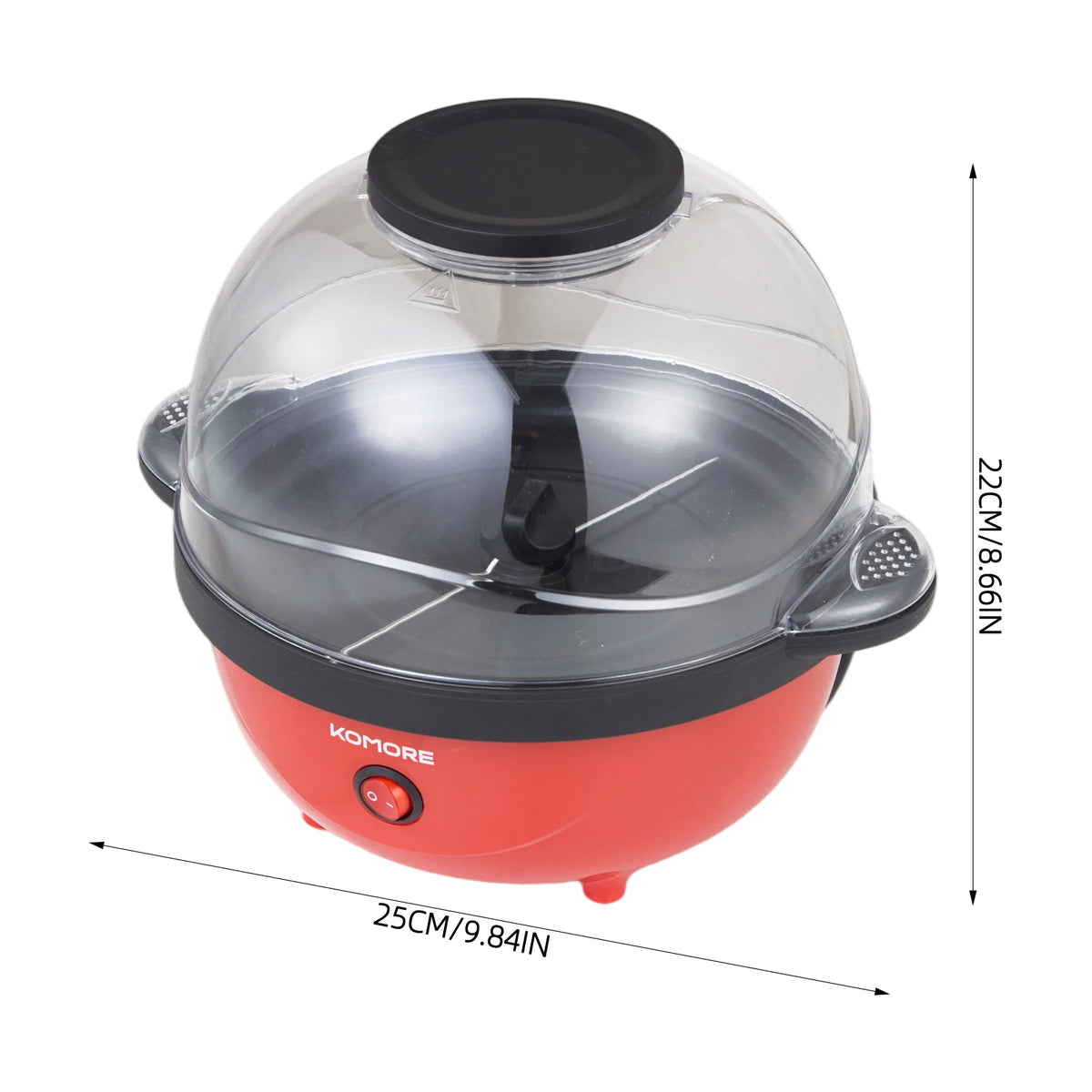650W Electric Popcorn Maker Machine