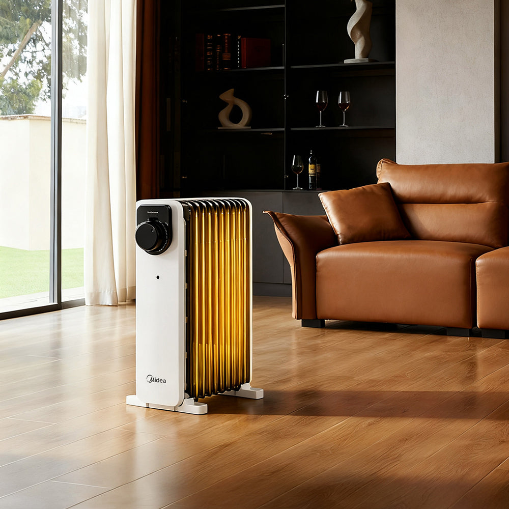 2300W 11-Fin Oil Filled Radiator Electric Heater