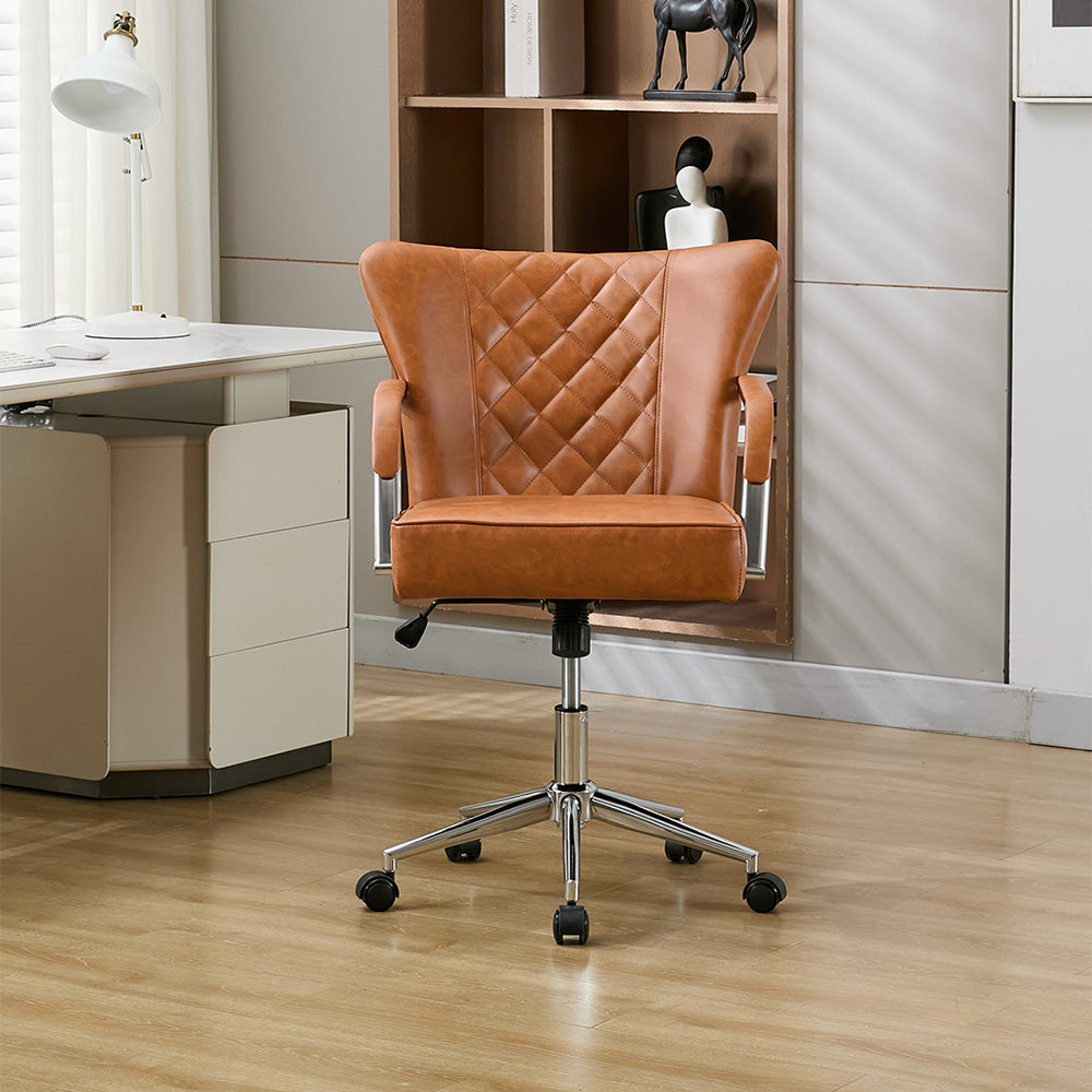 Height-Adjustable Swivel Office Chair