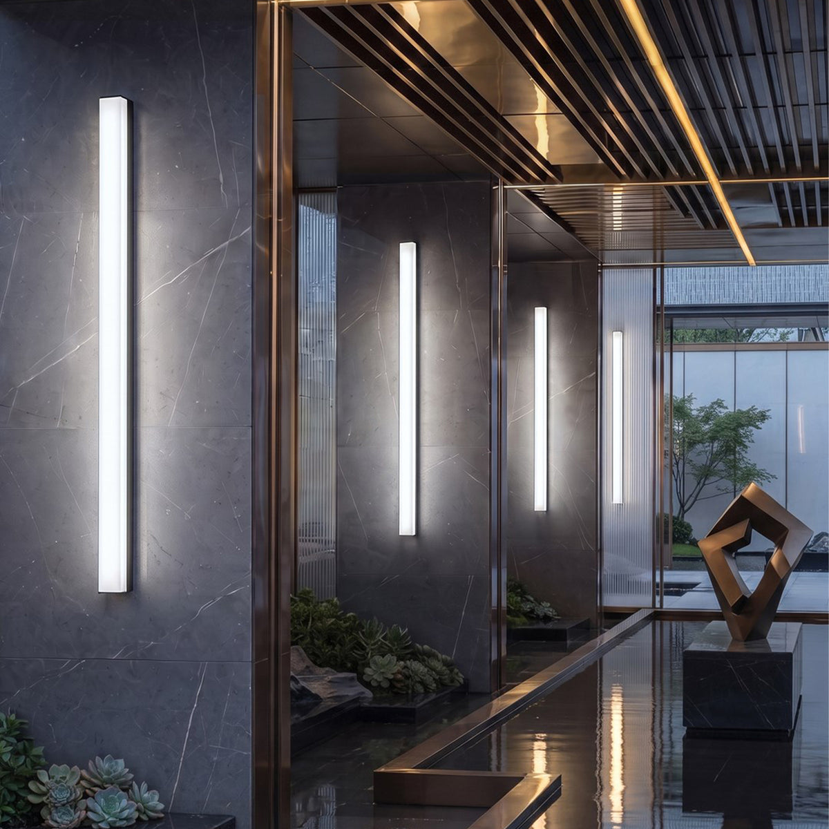 Modern Outdoor Wall Lamp