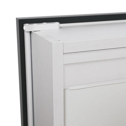 Wall-Mounted Bathroom LED Mirror Cabinet with Adjustable Shelves