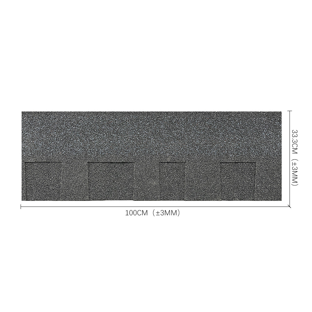14Pcs Laminated Asphalt Shingle Roofing