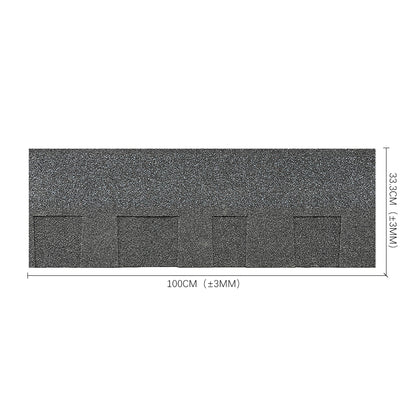 14Pcs Laminated Asphalt Shingle Roofing