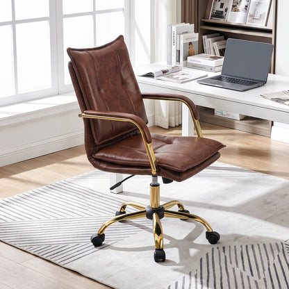PU Leather Upholstered Office Chair