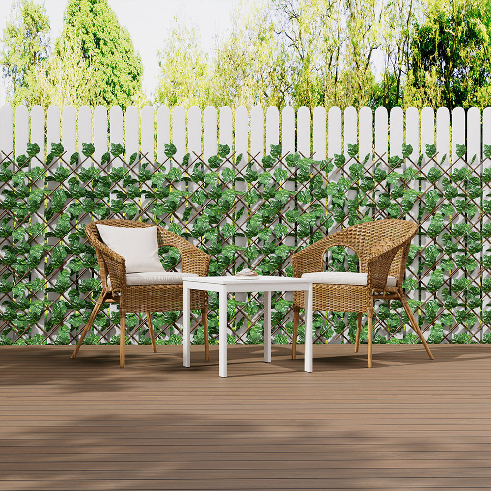 Grape Leaf Artificial Hedge Panel