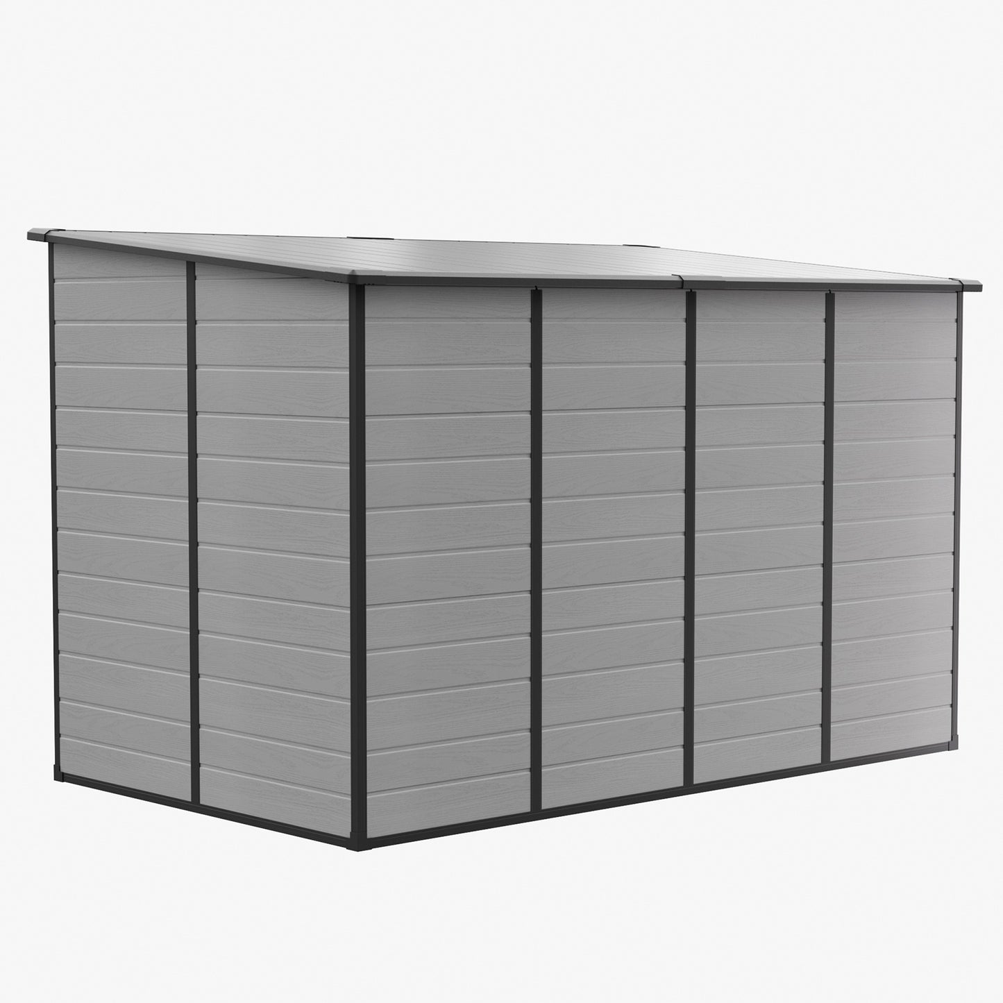 10 x 6FT Outdoor Garden Pent Roof Tool Storage Shed