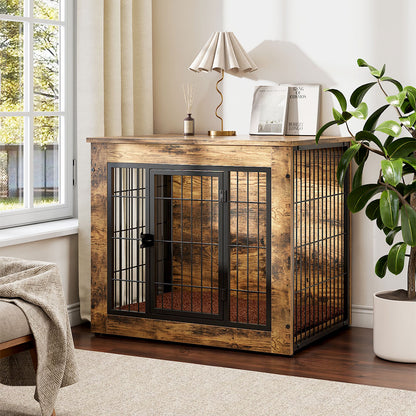 Farmhouse Style Dog Crate