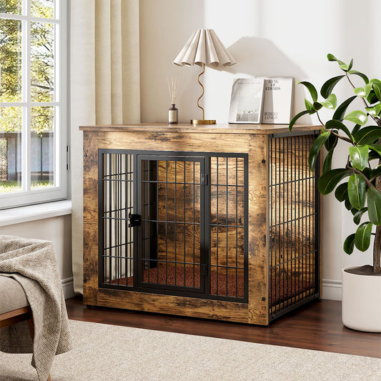 Farmhouse Style Dog Crate