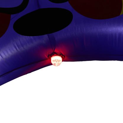 8.2FT Halloween Inflatable Devil Archway Decoration with Built-in Lights