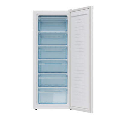 175L White Upright Freezer