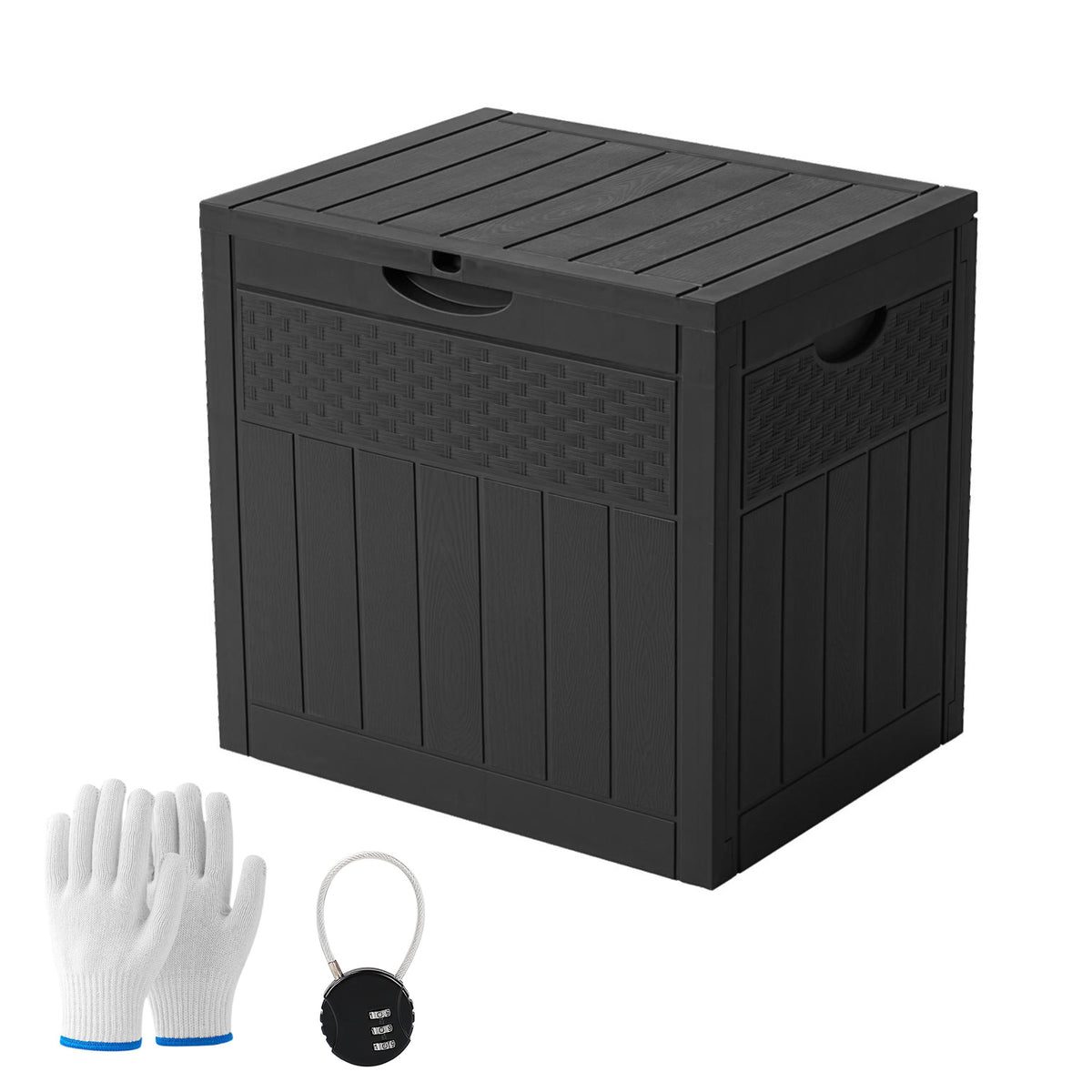 126L Waterproof Plastic Storage Box with a Padlock