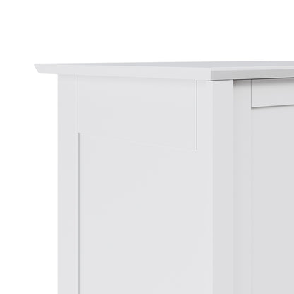 Modern Double-Door Wardrobe with Drawer & Hanging Rail