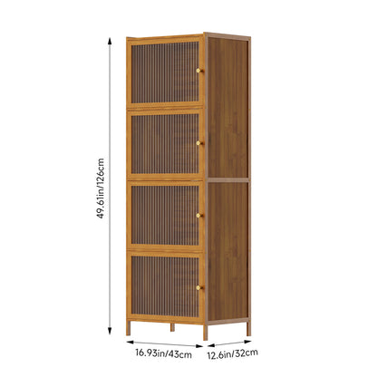 Versatile 4-Tier Storage Cabinet