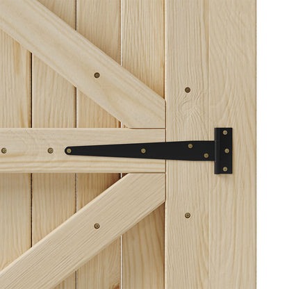 83cm W Arch Top Heavy-Duty Garden Gate with Latch