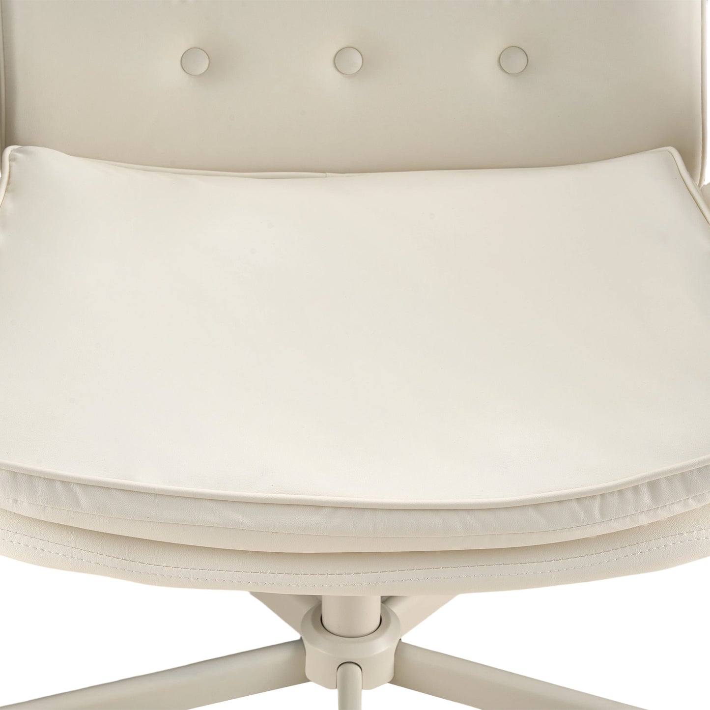 Height-Adjustable Swivel Office Chair with Castors