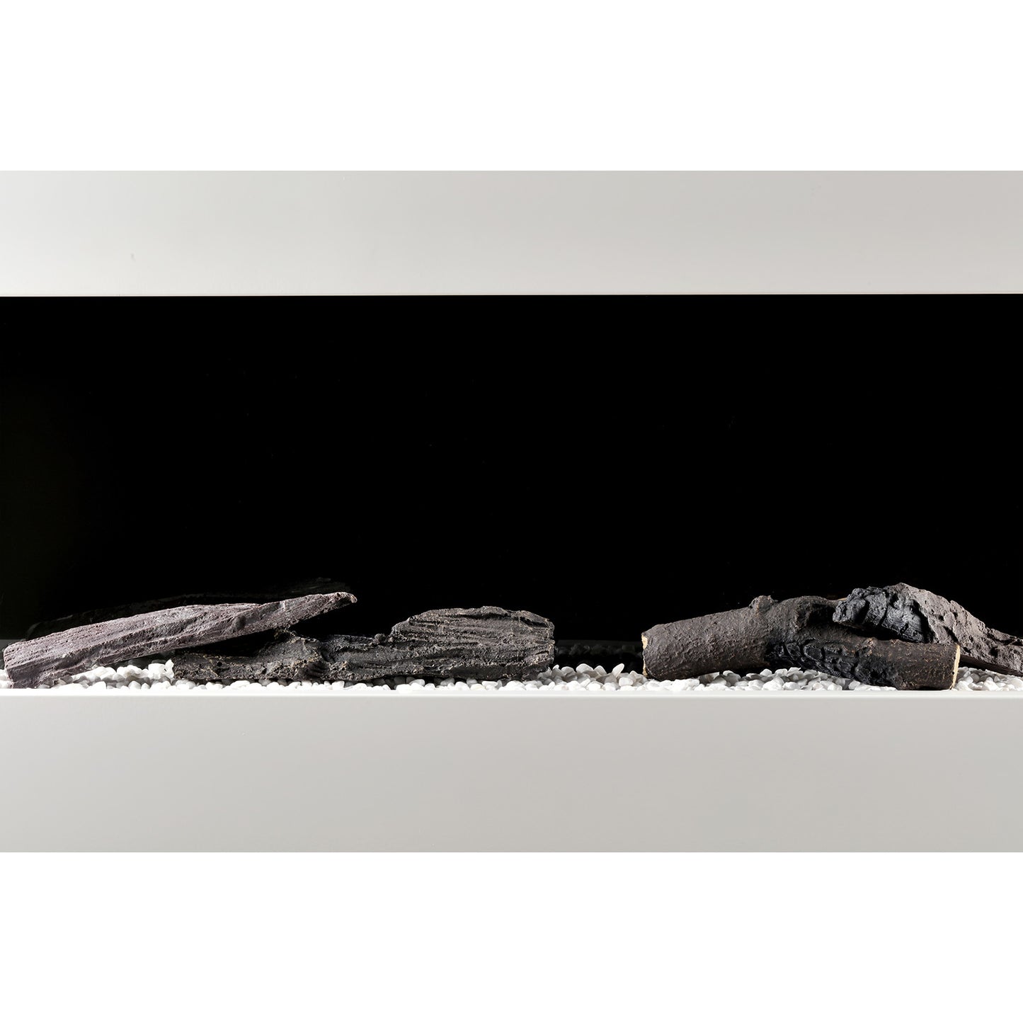 Wall-Mounted Electric Fireplace with Remote Control