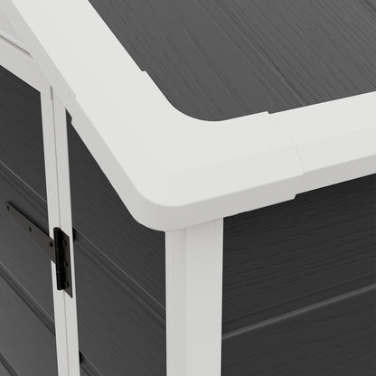 6x8 FT Outdoor Garden Plastic Storage Shed
