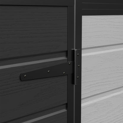 6 x 4FT Outdoor Garden Pent Roof Tool Storage Shed