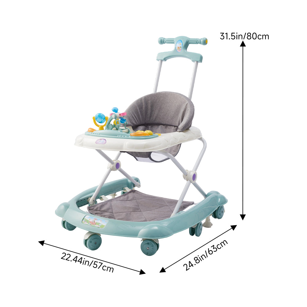 Foldable & Adjustable Baby Walker