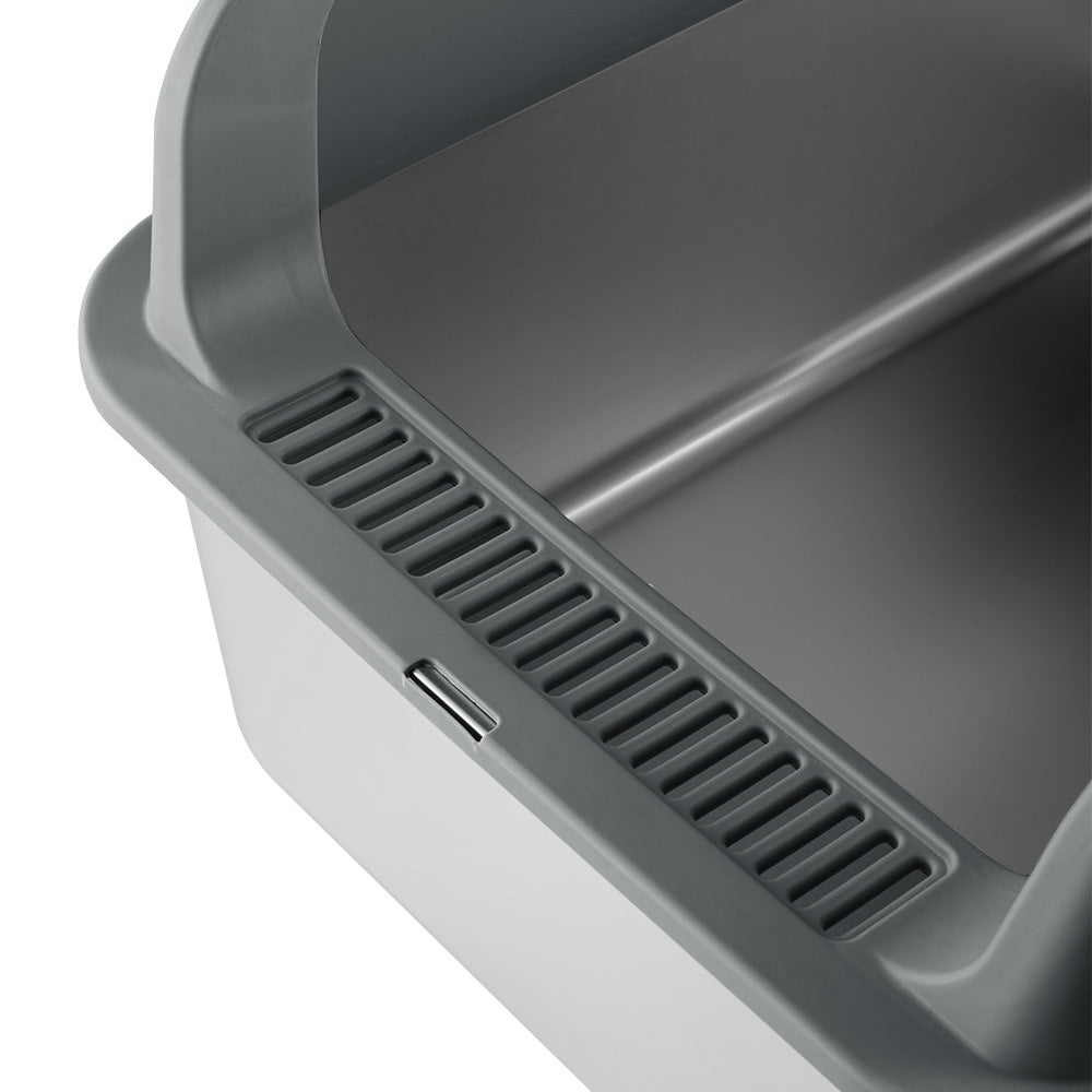 Semi-Closed Anti-Splash Cat Litter Box Pet Toilet
