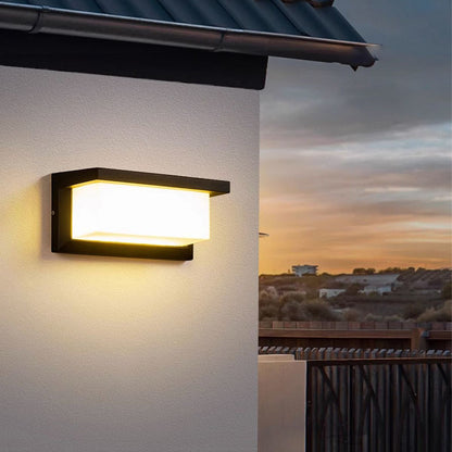 Outdoor IP65 Waterproof Rectangular LED Wall Light