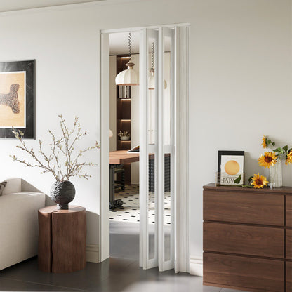 Magnetic Sliding PVC Concertina Folding Door