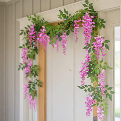 Artificial Wisteria Flowers Garland