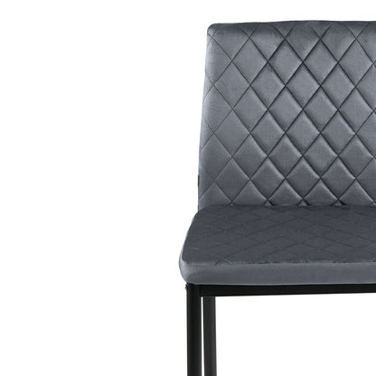 2PCS Upholstered Bar Stools