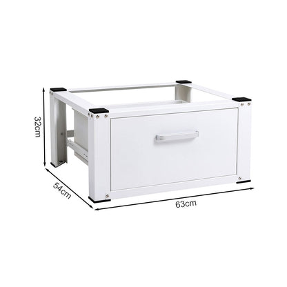 Washing Machine Dryer Pedestal with Drawer
