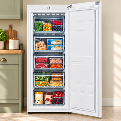160 Litre Freestanding Upright Freezer