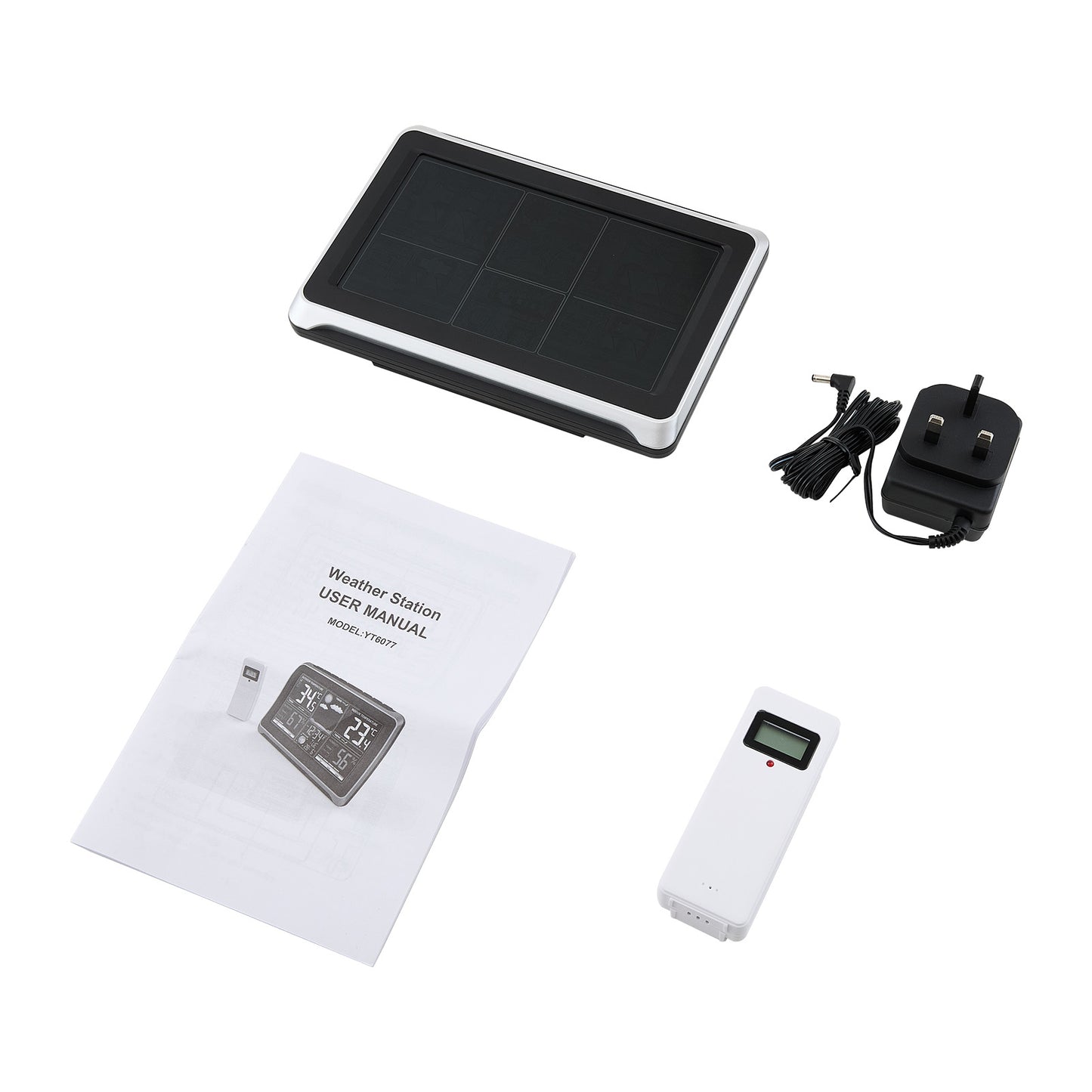 Wireless Colour Digital Display Weather Station with Outdoor Sensor